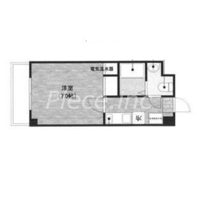 7階の間取り図