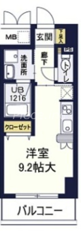 5階の間取り図