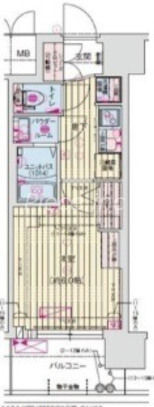 6階の間取り図