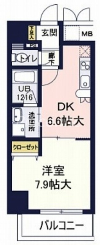 10階の間取り図