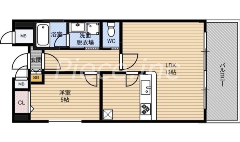 3階の間取り図