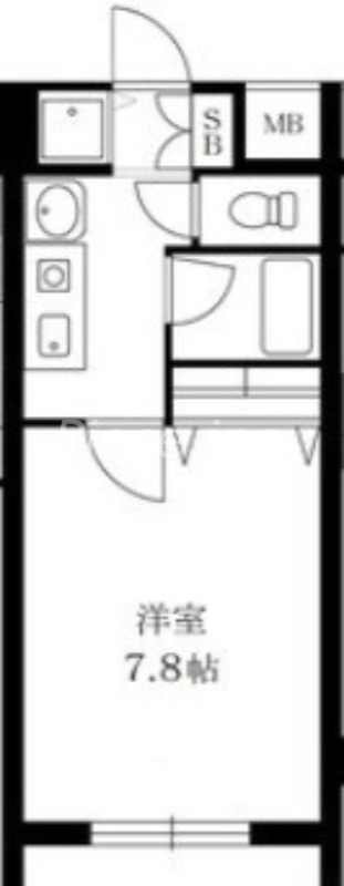 2階の間取り図