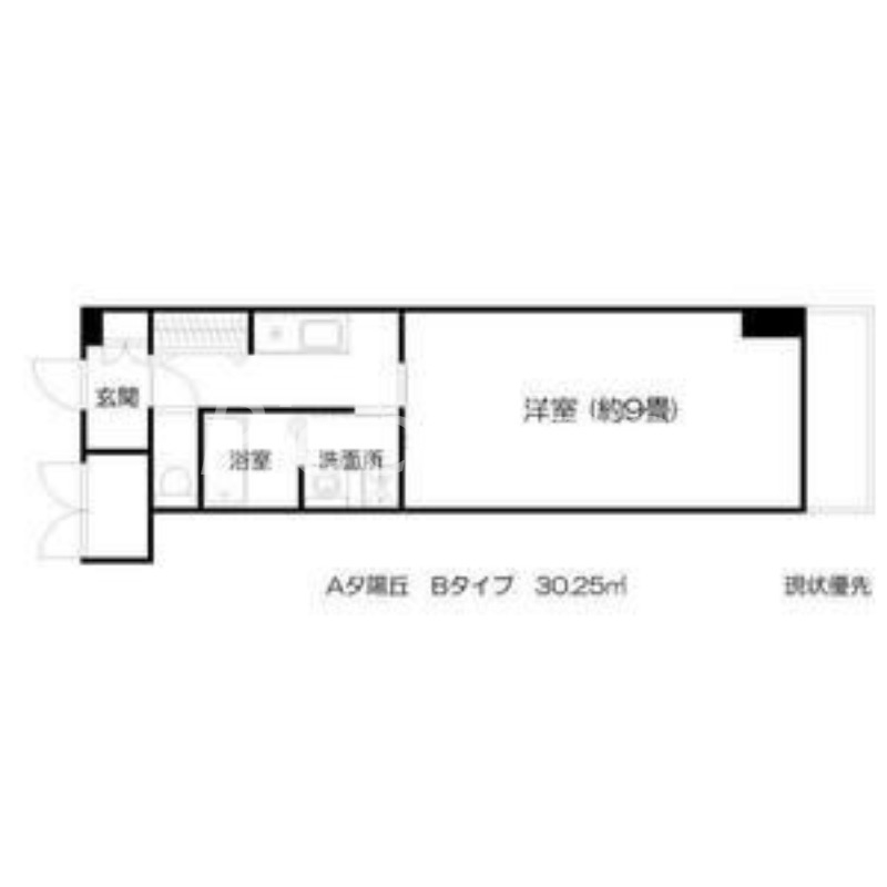 2階の間取り図