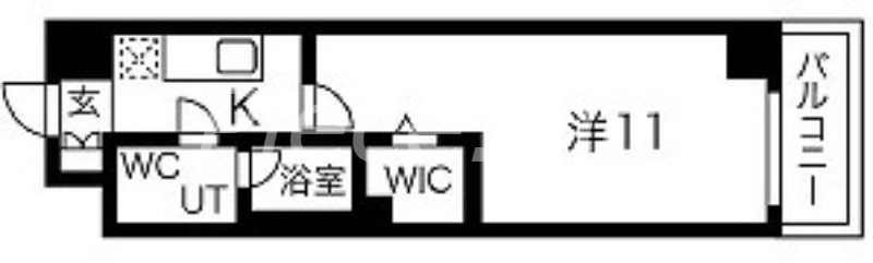 3階の間取り図