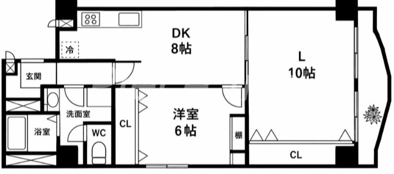 10階の間取り図