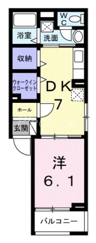 3階の間取り図