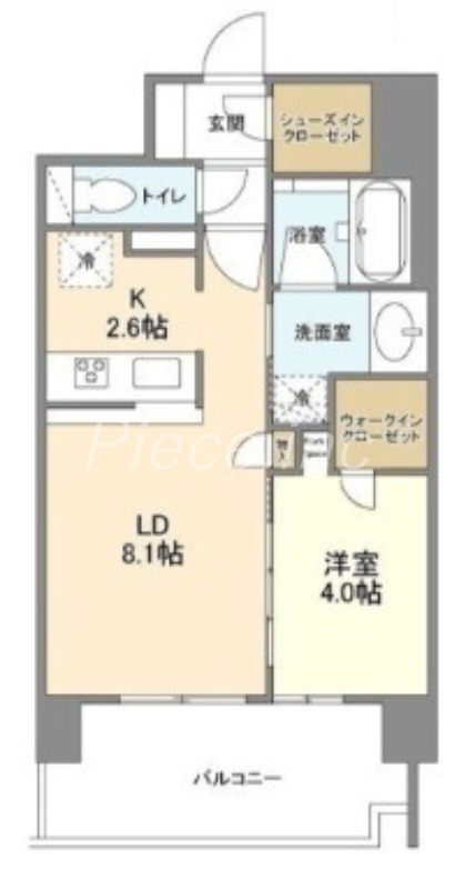 10階の間取り図