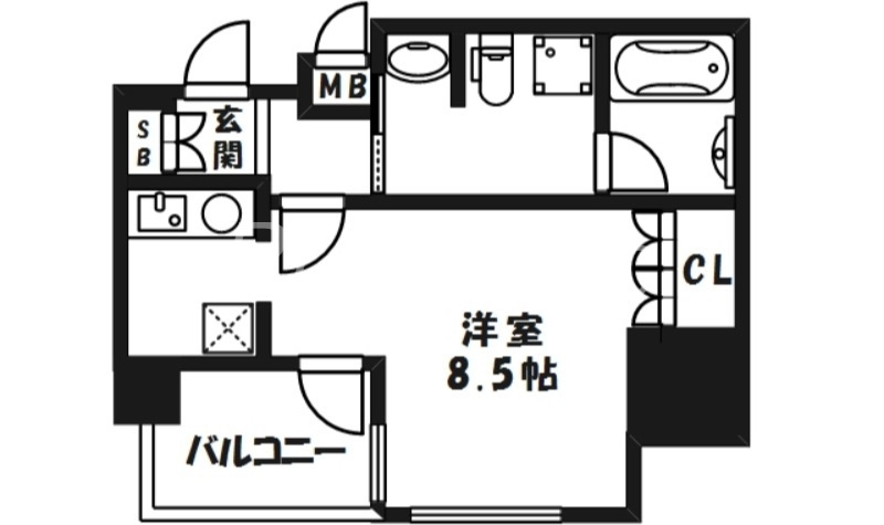 3階の間取り図