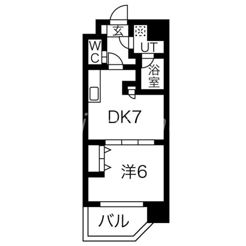13階の間取り図