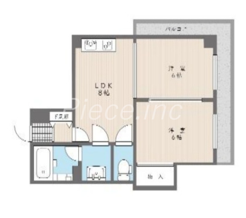 3階の間取り図