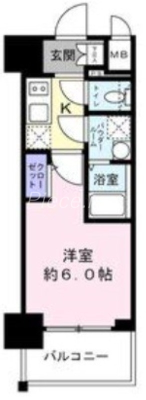 3階の間取り図