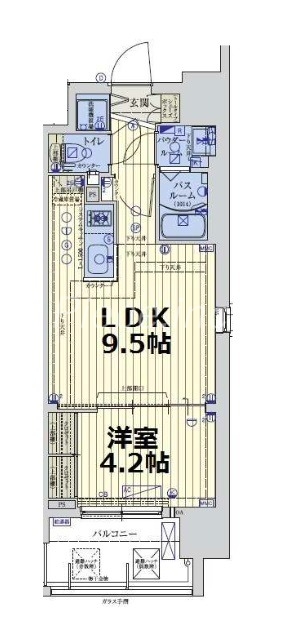5階の間取り図