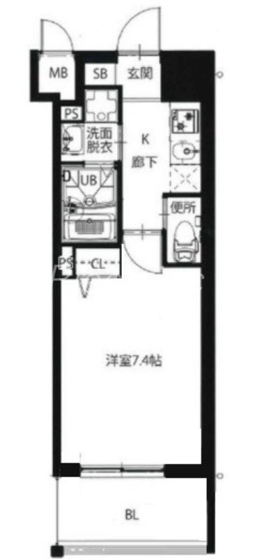 12階の間取り図