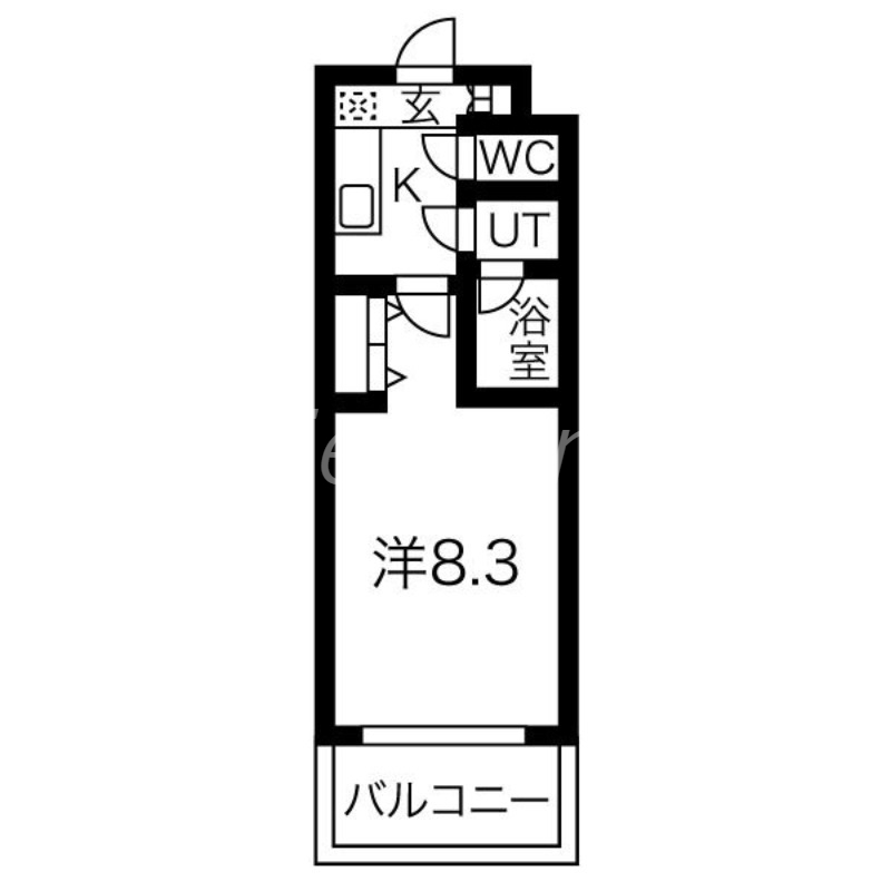 11階の間取り図
