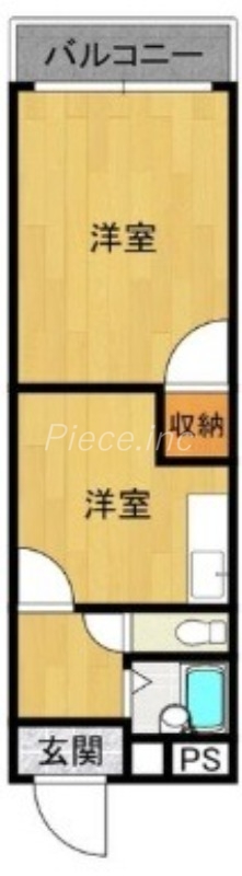 3階の間取り図