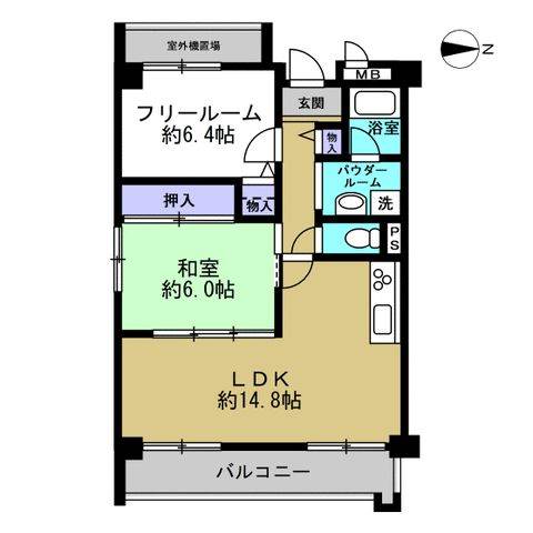 3階の間取り図