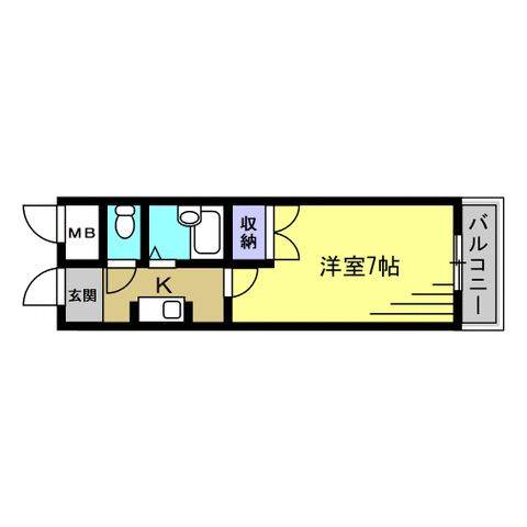3階の間取り図