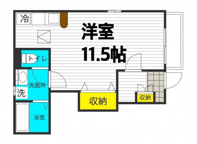 1階の間取り図