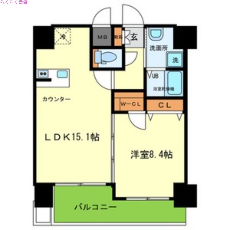 ２人でも住みやすい振分タイプです！