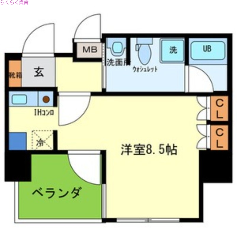 11階の間取り図