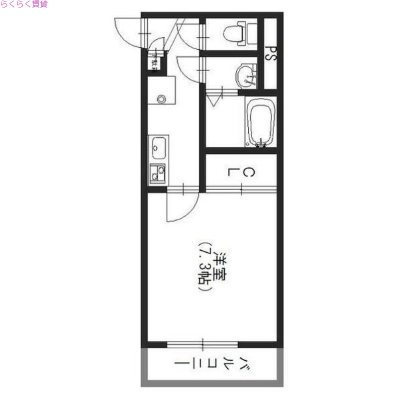 壁芯がないので角まで有効利用可能です
