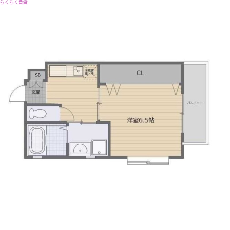 3階の間取り図