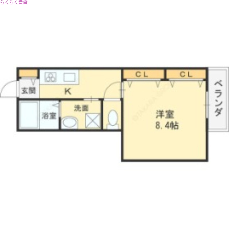 3階の間取り図