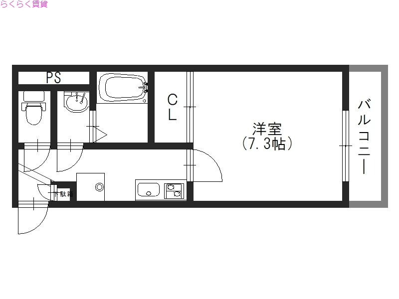 壁芯がないので角まで有効利用可能です