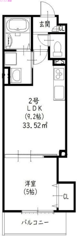 3階の間取り図