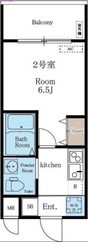3階の間取り図