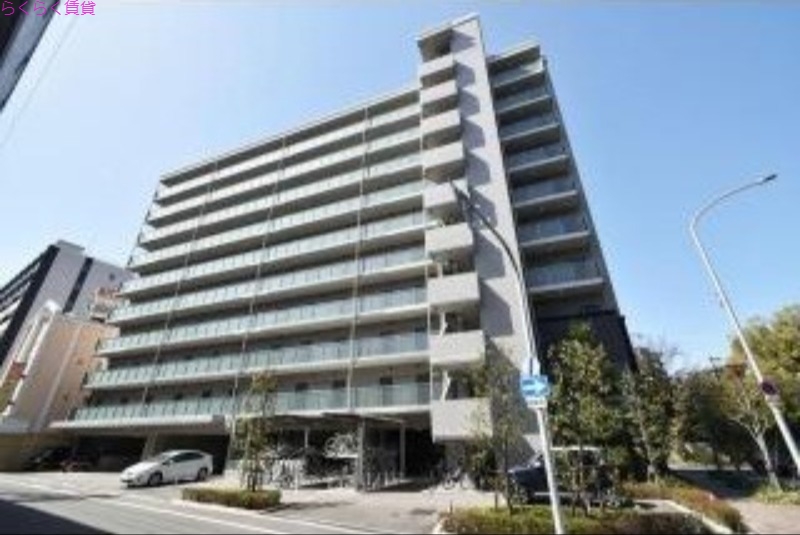 網島町マンションの外観