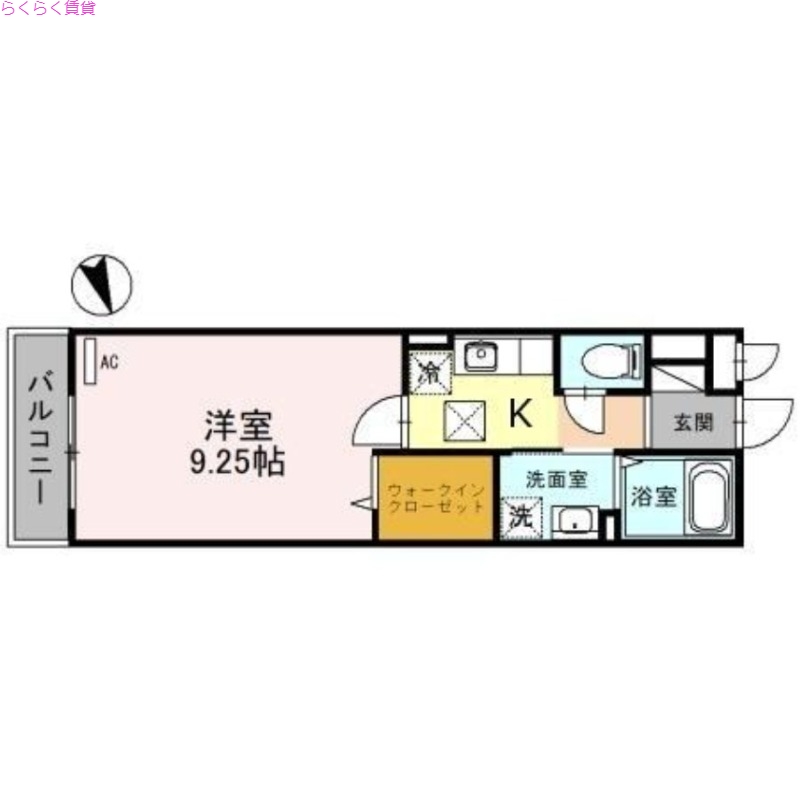 1階の間取り図