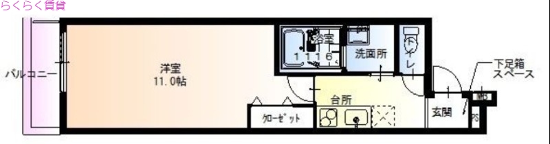 3階の間取り図