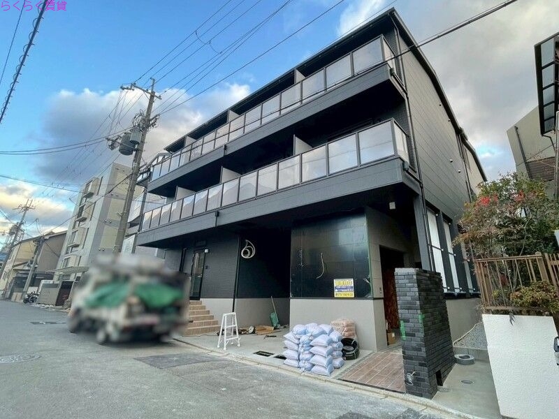 桃山水野左近西町アパートの外観