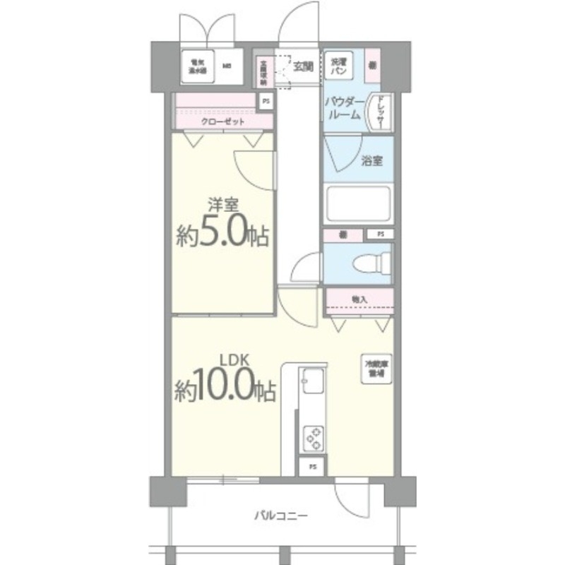 3階の間取り図