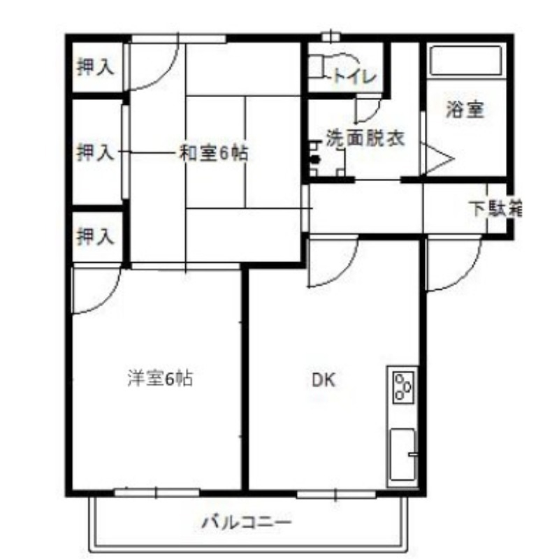 広い道から外れており、建物前に車が入らないのでお子様安心！
