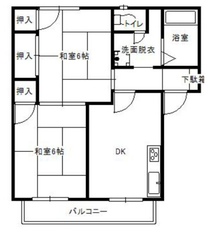 広い道から外れており、建物前に車が入らないのでお子様安心！