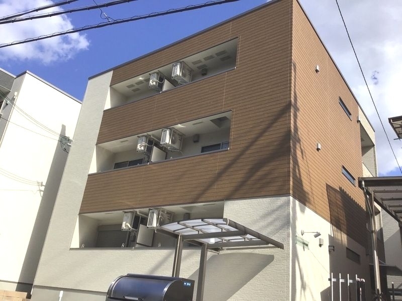 月出町アパートの外観