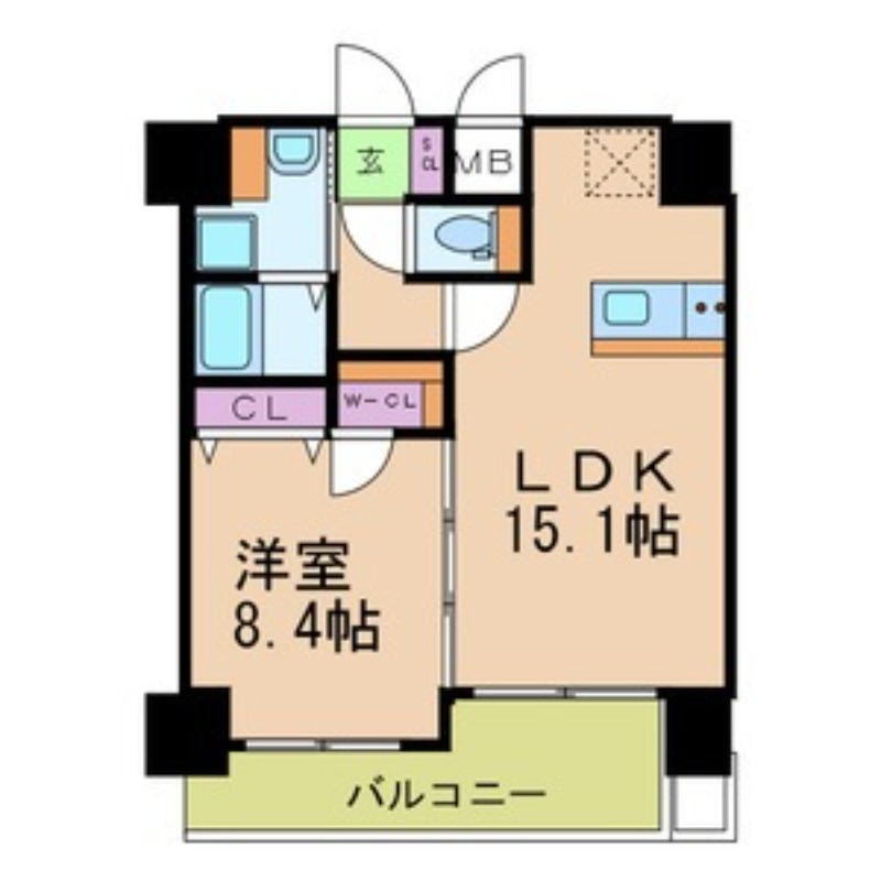 2人でも住みやすい振分タイプです!
