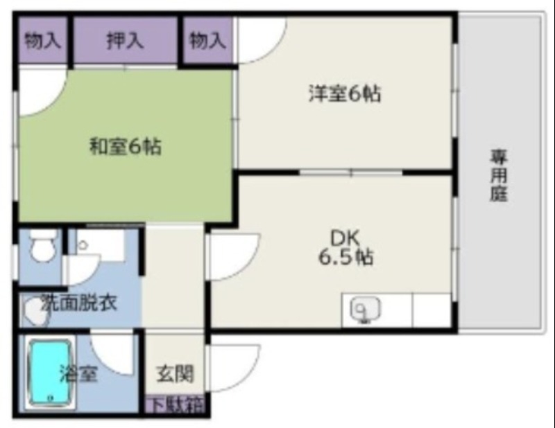 広い道から外れており、建物前に車が入らないのでお子様安心！