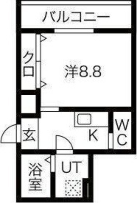 1階の間取り図