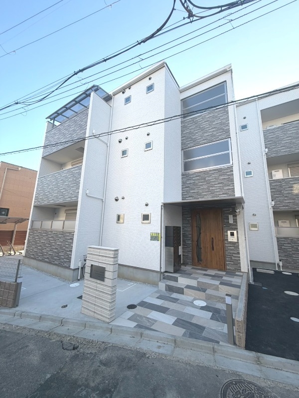 松丘町アパートの外観