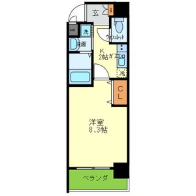5階の間取り図