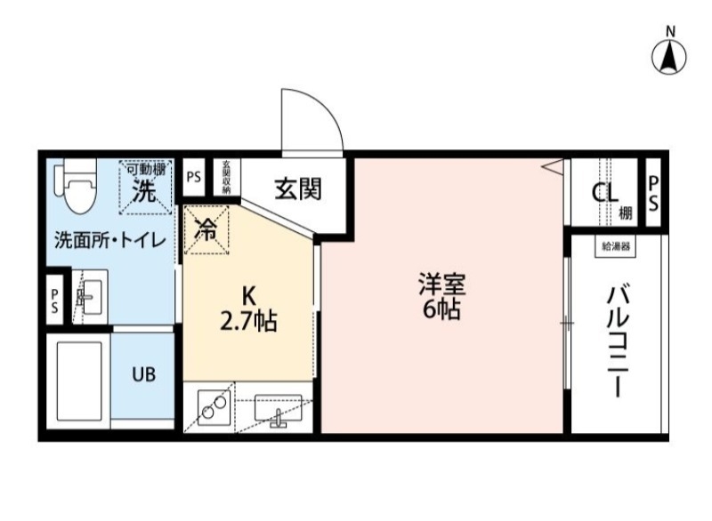 3階の間取り図