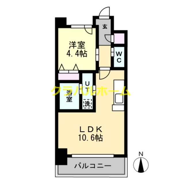 3階の間取り図