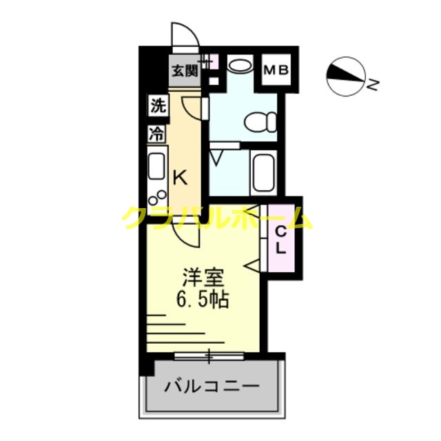 7階の間取り図