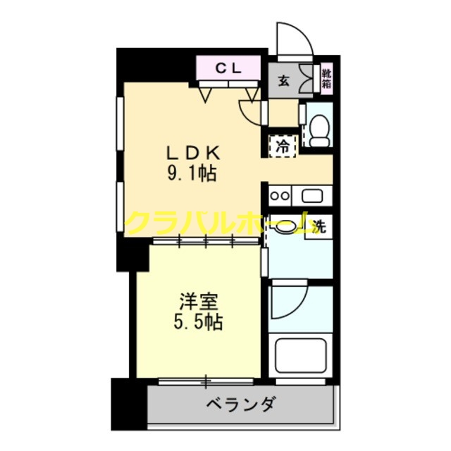12階の間取り図