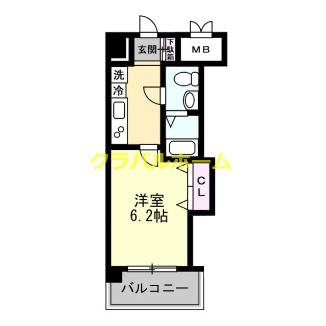 7階の間取り図
