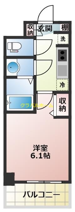 7階の間取り図