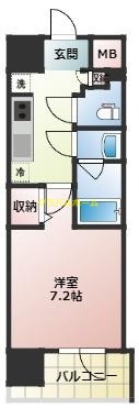 14階の間取り図